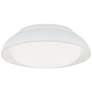 1_Minka Anastasia 15" Wide Satin White LED Ceiling Light