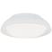 Minka Anastasia 15" Wide Satin White LED Ceiling Light
