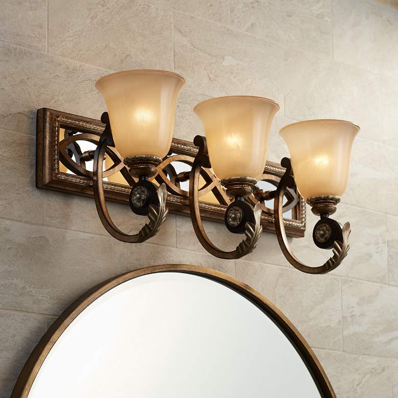 Image 1 Minka Aston Court 25 3/4" Wide Bathroom Light Fixture