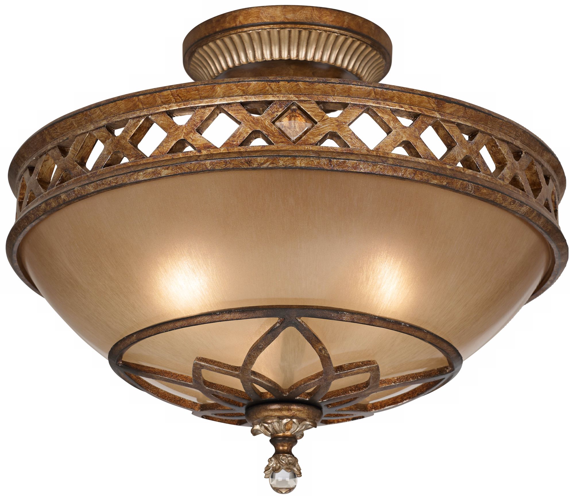 Minka Aston Court Bronze 15 3/4" Wide Ceiling Light Fixture