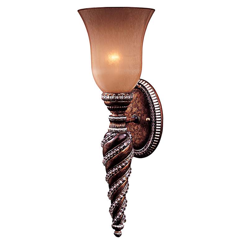 Image 1 Minka Aston Court Collection 21 3/4 inch High Torch Wall Sconce