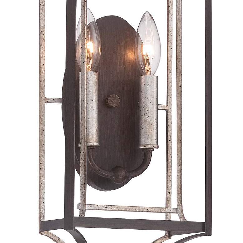 Image 3 Minka Astrapia 22" High Dark Rubbed Sienna 2-Light Wall Sconce more views