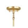 Thumbnail3 of Minka Batignolles 14"W Spring Gold Leaf Globe Pendant Light more views