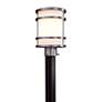 2_Minka Bay View Collection 12 1/4" High Modern Steel Post Light