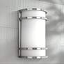 Thumbnail1 of Minka Bay View Collection 12" High Steel Finish Outdoor Wall Light