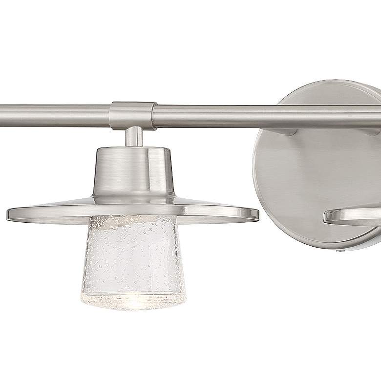 Image 6 Minka Beacon Avenue 32 1/2" Brushed Nickel 4-Light LED Bath Light more views