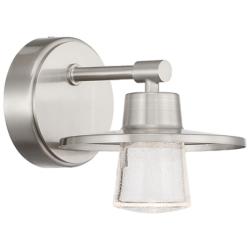 Minka Beacon Avenue 6 1/4" High Brushed Nickel LED Wall Sconce