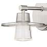 3_Minka Beacon Avenue 6 1/4" High Brushed Nickel LED Wall Sconce more views