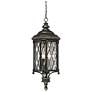 2_Minka Bexley Manor 31 3/4" High Diamond Black Outdoor Hanging Light
