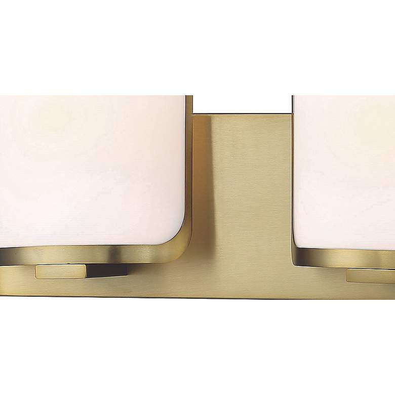 Image 5 Minka Bishop Crossing 24 1/2" Wide Soft Brass 3-Light Bath Light more views