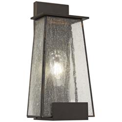 Minka Bistro Dawn 14 1/4" High Dakota Bronze Outdoor Wall Light