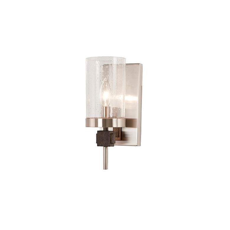 Image 2 Minka Bridlewood 11 1/4" High Brushed Nickel Wall Sconce more views
