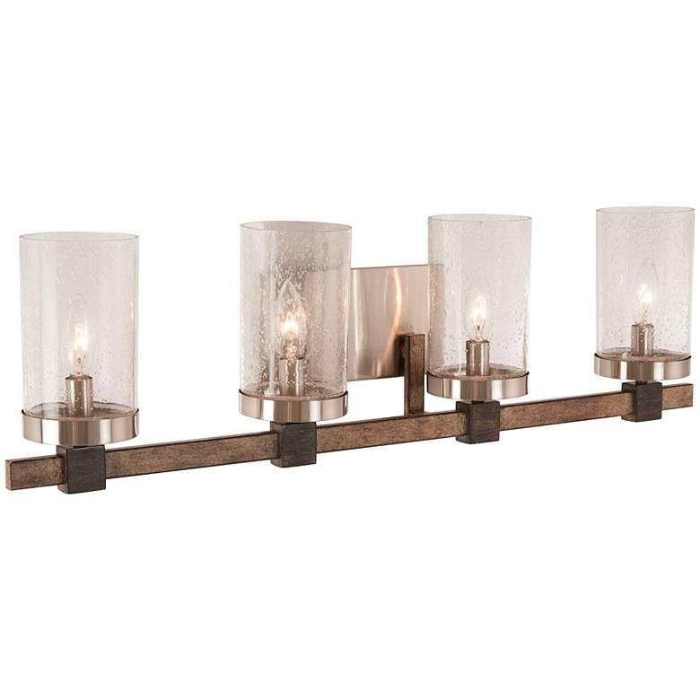 Image 5 Minka Bridlewood 31" Wide Brushed Nickel 4-Light Bath Light more views