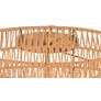 4_Minka Bungalow Heaven 20" Wide Soft Brass Papyrus Rope Ceiling Light more views