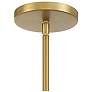 3_Minka Bungalow Heaven 32" Brass Papyrus Rope 6-Light Coastal Pendant more views
