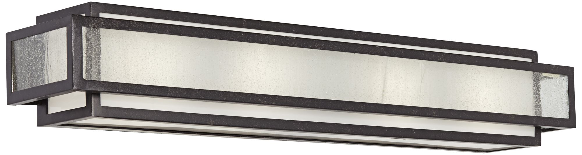 Image 3 Minka Camden Square 30" Wide Charcoal Bath Light more views