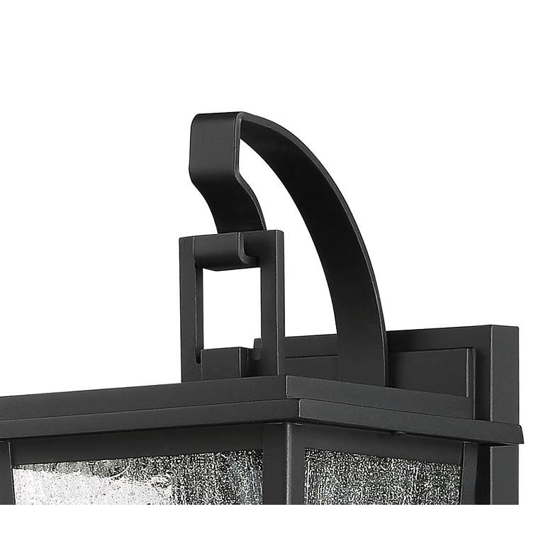 Image 5 Minka Cantebury 14 1/4" High Sand Black Outdoor Wall Light more views
