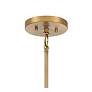 6_Minka Caprio 32 3/4" Wide Brushed Brass 6-Light Drum Pendant more views
