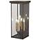 Minka Casway 22" High Oil-Rubbed Bronze Outdoor Pocket Wall Light