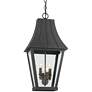 1_Minka Chateau Grande 25" High Coal Outdoor Hanging Light