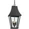 Minka Chateau Grande 25" High Coal Outdoor Hanging Light