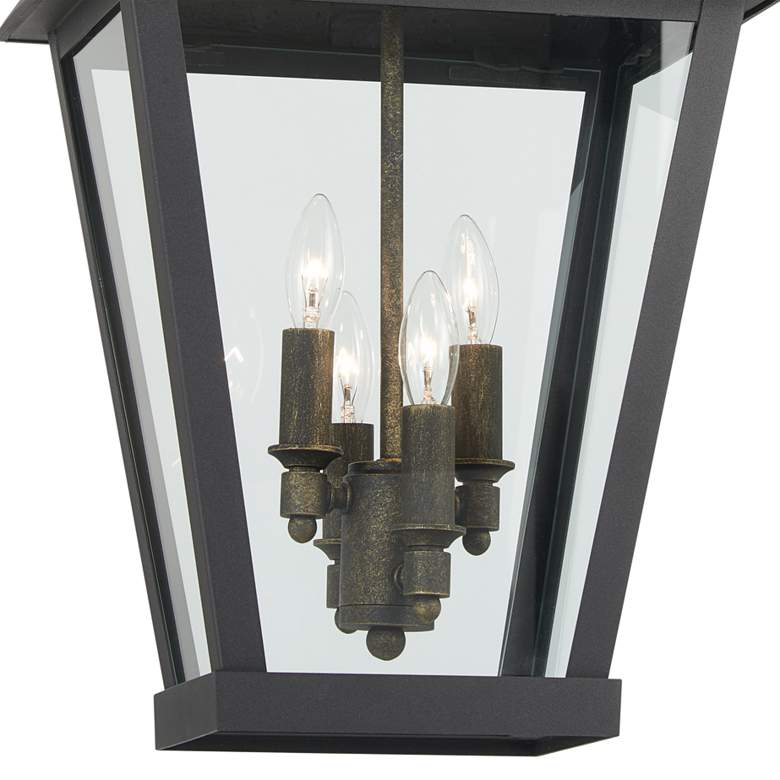 Image 3 Minka Chateau Grande 25" High Coal Outdoor Hanging Light more views