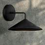 1_Minka City Streets 10" Wide Coal Black Modern LED Outdoor Wall Light