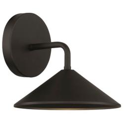 Minka City Streets 8" Wide Sand Coal LED Outdoor Wall Light