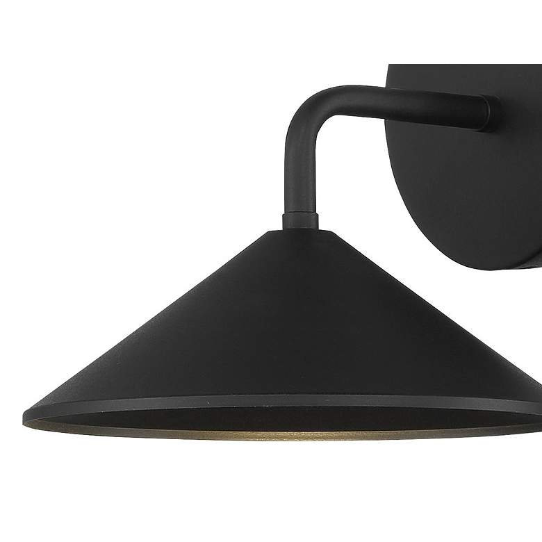 Image 2 Minka City Streets 8" Wide Sand Coal LED Outdoor Wall Light more views