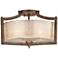 Minka Clarte Collection 17" Wide Panta Iron Ceiling Light