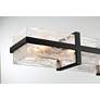 7_Minka Cloud Break 59 3/4" Wide Coal Black Linear Chandelier more views