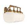 4_Minka Cornwell 32" Wide Aged Brass 4-Light Vanity Bath Light more views