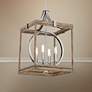 1_Minka Country Estates 14 1/2" Wide Wood and Nickel 4-Light Pendant
