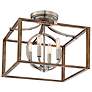 Thumbnail2 of Minka Country Estates 16 1/2" Wide Faded Wood 4-Light Ceiling Light