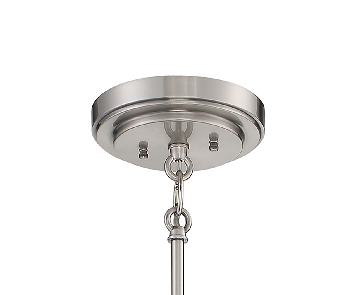 Image 6 Minka Country Estates 16 3/4" Wide Wood and Nickel 4-Light Pendant more views