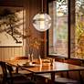 4_Minka Divinely 16 3/4" Wide Modern Celeste Brass LED Pendant Light more views