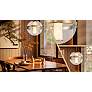 6_Minka Divinely 16 3/4" Wide Modern Celeste Brass LED Pendant Light more views