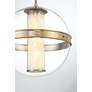 7_Minka Divinely 16 3/4" Wide Modern Celeste Brass LED Pendant Light more views
