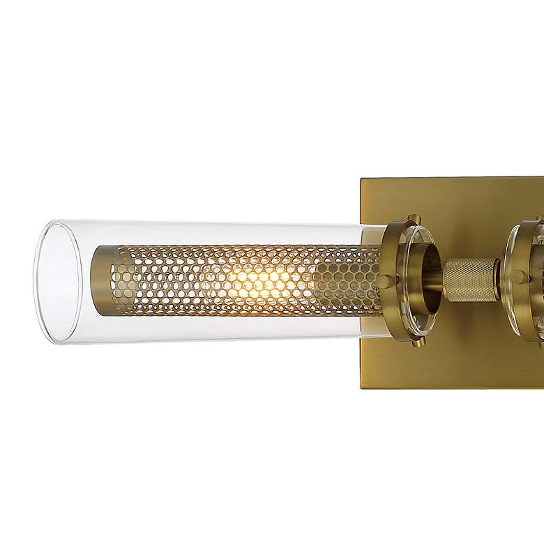 Image 3 Minka Emmerham 20 1/4" Wide Soft Brass Metal 2-Light Bath Light more views