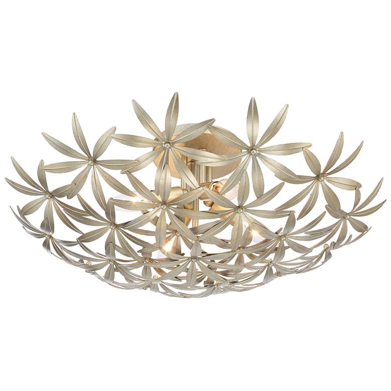 Image 6 Minka Flower Child 22" Wide Ambry Gold Flower 4-Light Ceiling Light more views