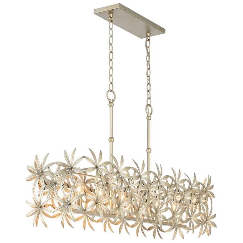 Image 5 Minka Flower Child 38 1/2" Wide Ambry Gold 6-Light Island Chandelier more views