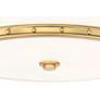 4_Minka Flush Mount 15 1/2" Wide Liberty Gold Drum LED Ceiling Light more views