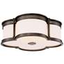 2_Minka Flush Mount 16 1/4" Wide Harvard Court Bronze LED Ceiling Light