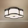 1_Minka Flush Mount 16 1/4" Wide Harvard Court Bronze LED Ceiling Light