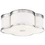 2_Minka Flush Mount 22" Wide Polished Nickel LED Ceiling Light