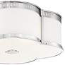 3_Minka Flush Mount 22" Wide Polished Nickel LED Ceiling Light more views