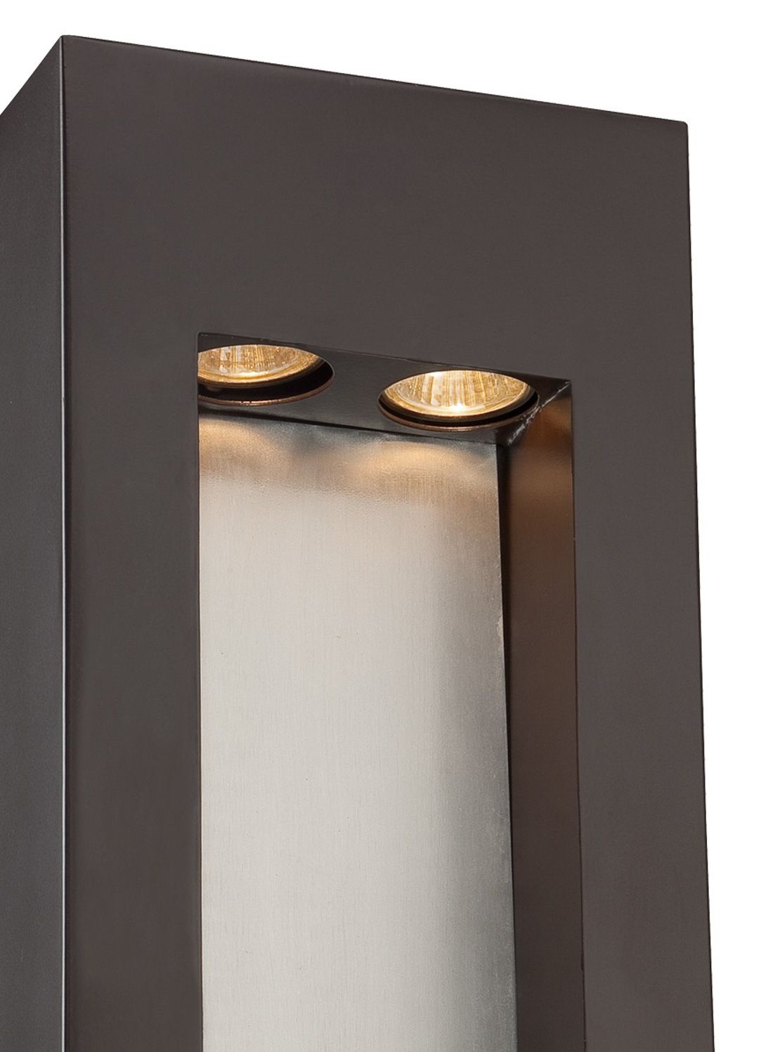 Thumbnail3 of Minka Geox 17 1/4" High Bronze Outdoor Pocket Light more views