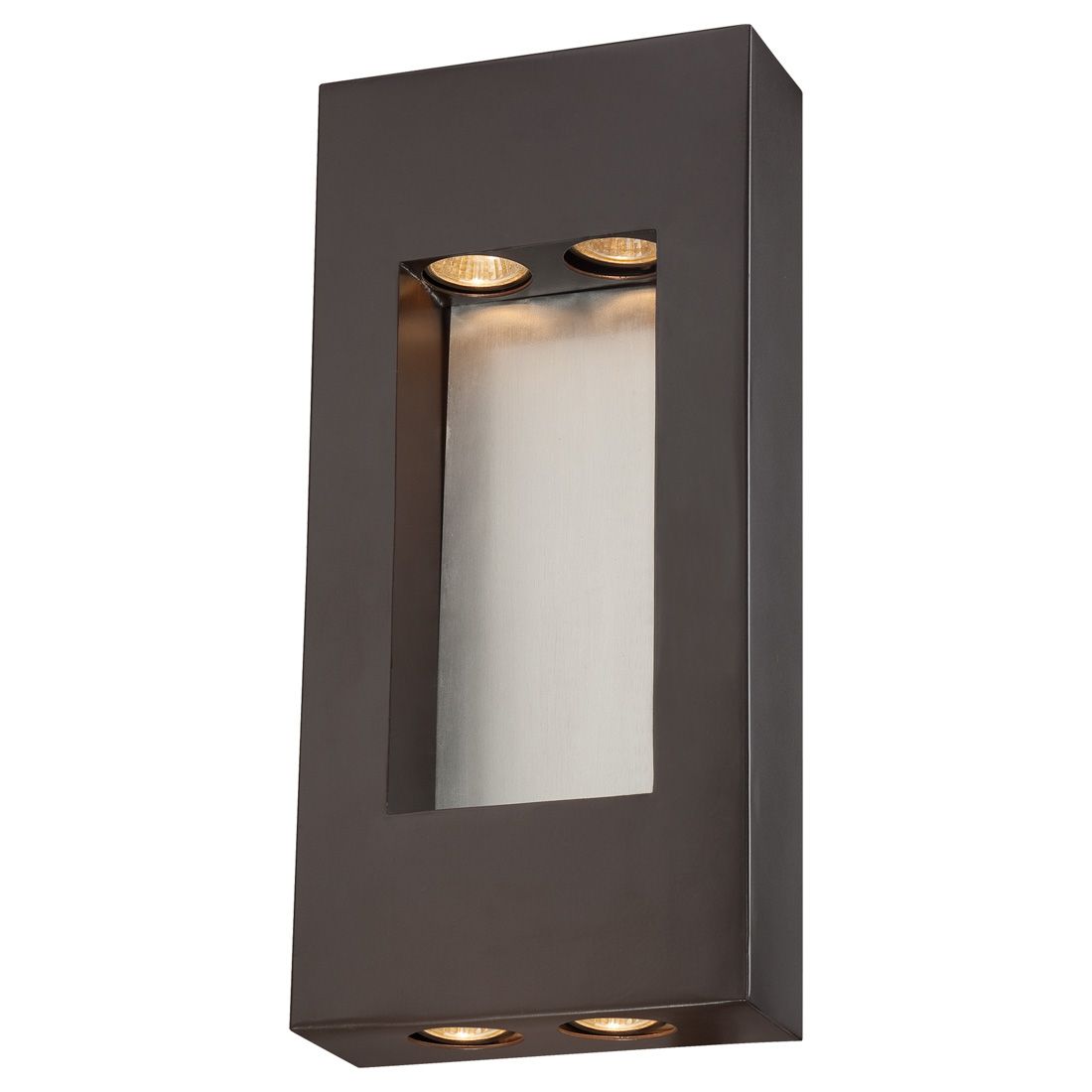 Minka Geox 17 1/4" High Bronze Outdoor Pocket Light