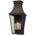 Minka Gloucester 30.6" High 4-Light Sand Coal Outdoor Wall Light