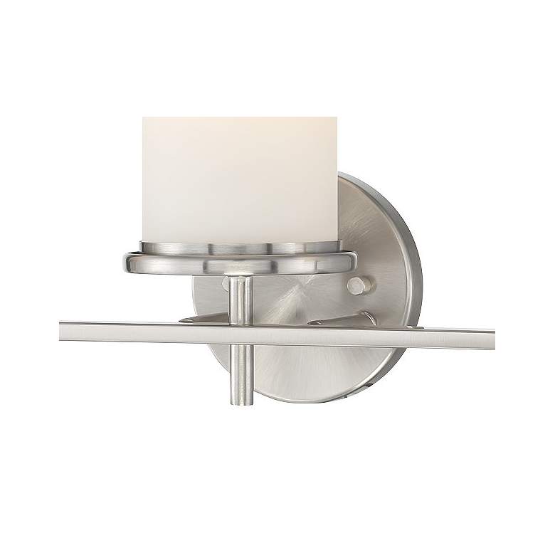 Image 3 Minka Haisley 23" Wide Brushed Nickel 3-Light Bath Light more views